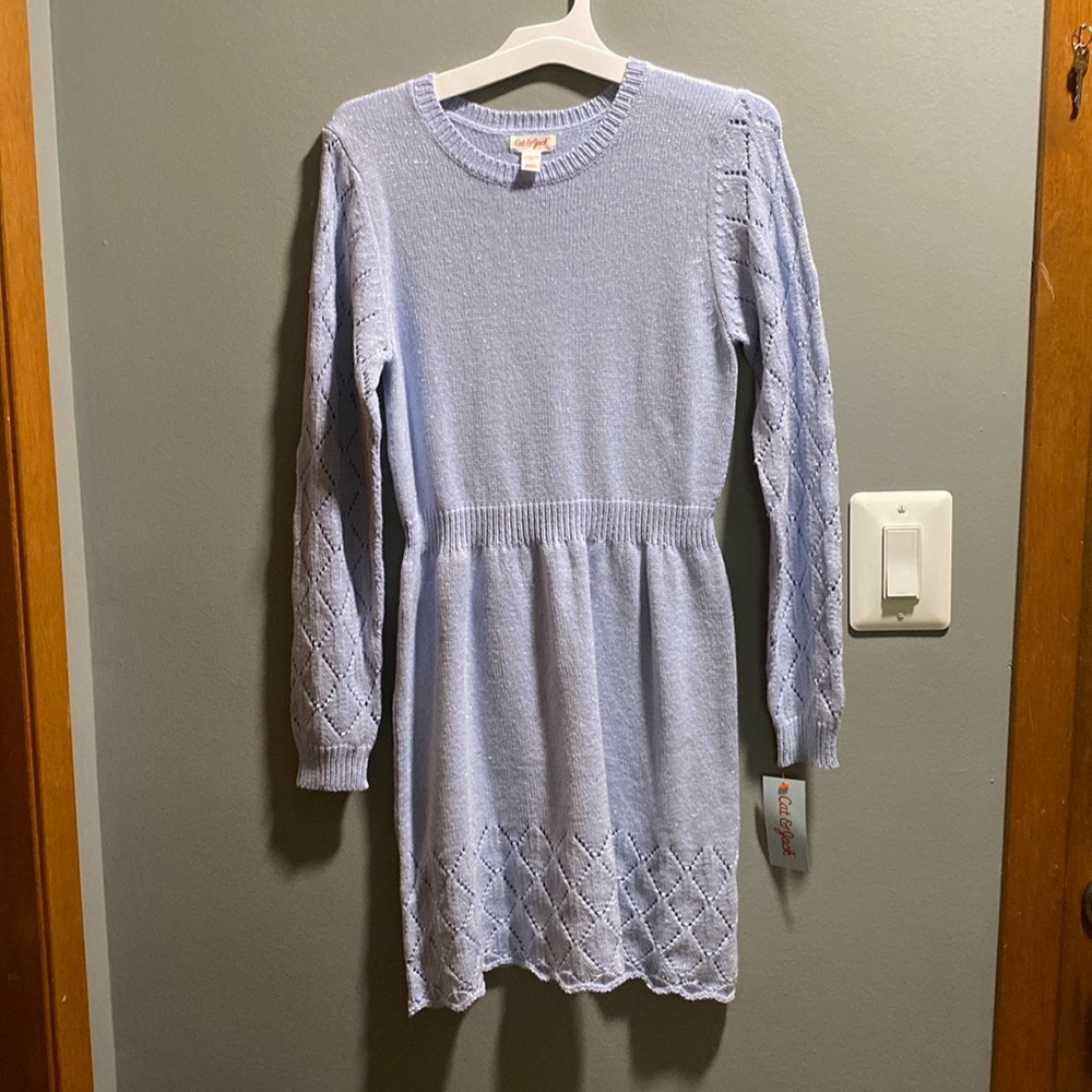 BRAND NEW GIRLS DRESS SIZE LARGE 10/12! NWT! SMOKE FREE HOME!